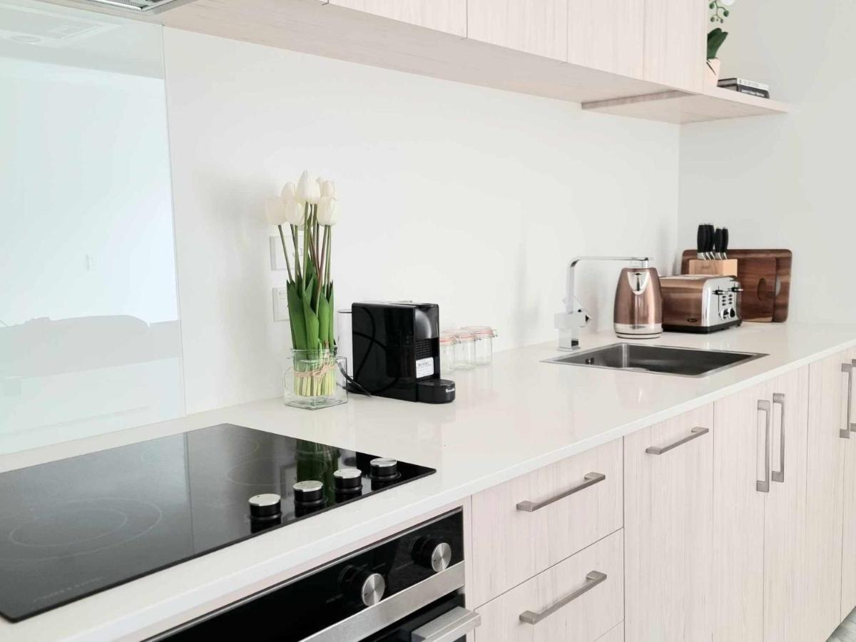 Elegant Cbd Apartment Christchurch Kültér fotó
